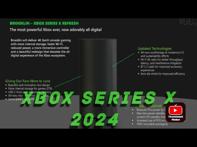 Xbox Series S Carbon Black 1TB SSD - Trailer d'annonce