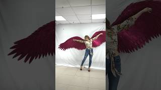 oh, if only wings could be made as quickly as in the video! #redangel #angel #wings #fotosession