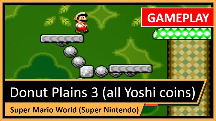 Donut Plains 3 | Level Gameplay | Super Mario World | Super Nintendo