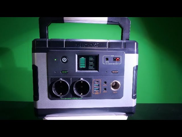SUAOKI G500 Portable #Power Station 500Wh (LANGZEITERFAHRUNG