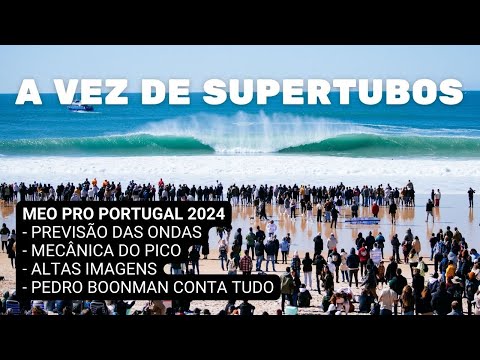 A vez de Supertubos / Previsão das ondas / Altas imagens #WSL #Peniche #MeoProPortugal #Supertubos