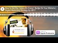 How To Get The "Listen On iTunes" Badge On Your Website | Digital Marketing Strategy Ep. #017