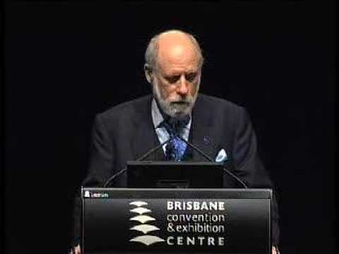 Dr Vinton Cerf Presentation in Brisbane