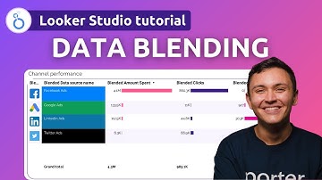 Data blending on Google Looker Studio (2025)
