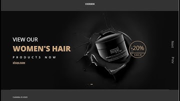 Sliders Design Beautiful Cosmetic Against CSS&HTML | CodeBox