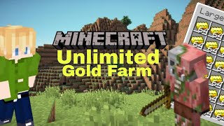 Unlimited! Gold Farm #minecraft