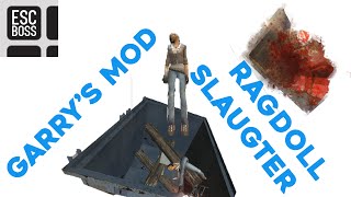 Garry's mod build reqest // ragdoll slaughter machine