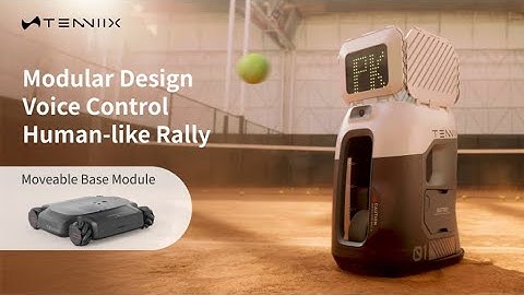 This AI Robot, T-APEX Tenniix, Is Revolutionizing Tennis Forever!