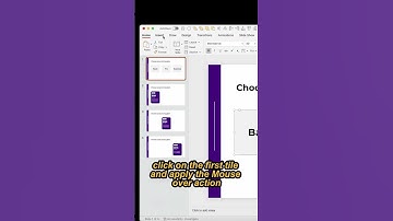 Mouse over animation in powerpoint