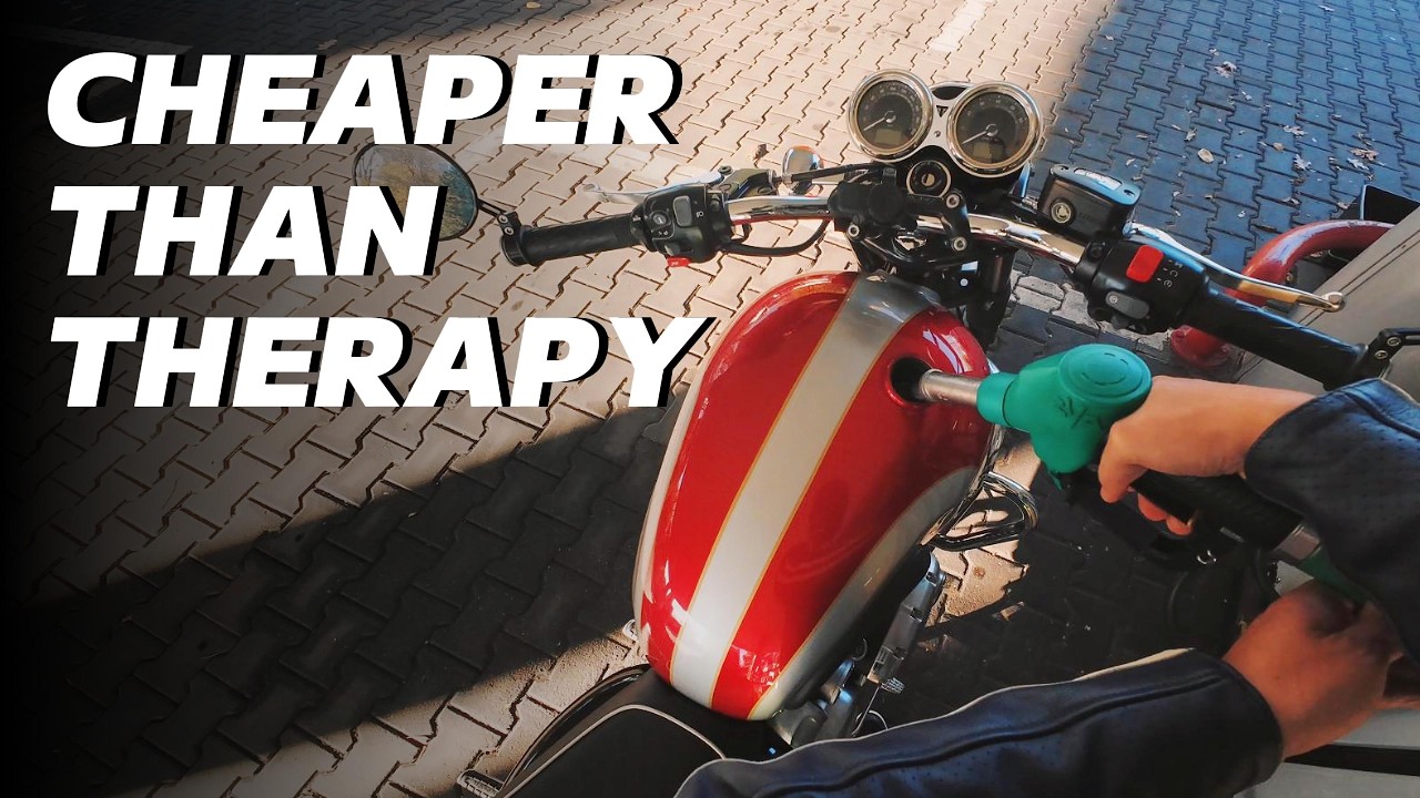 Fuel & Caffeine: The Sunday Ritual on a Triumph T120