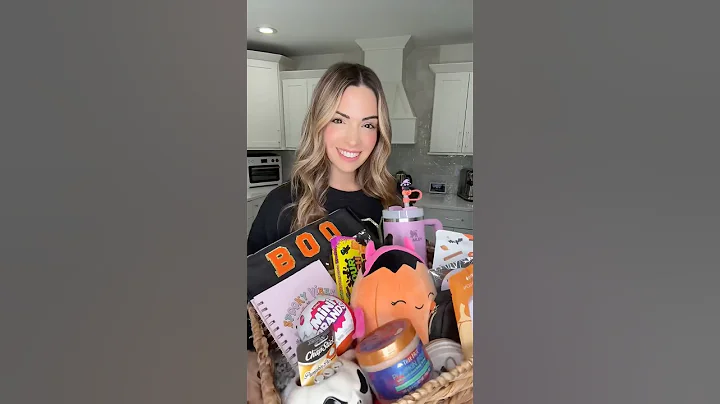 MAKE A BOO BASKET FOR MY PREPPY DAUGHTER WITH ME! 👻