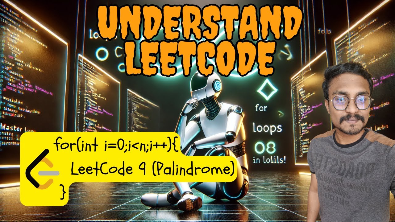 LeetCode 9: Palindrome Number | Submit First Leetcode | Loops - YouTube