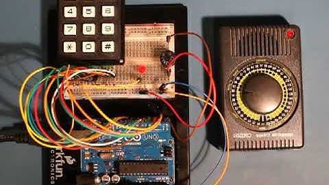 Arduino Metronome with 12-Button Keypad