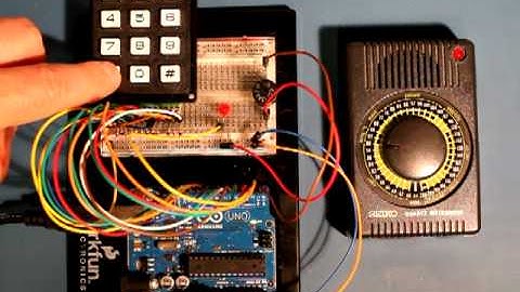 Arduino Metronome with 12-Button Keypad