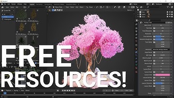 FAST Trees Just A Click Away - Blender