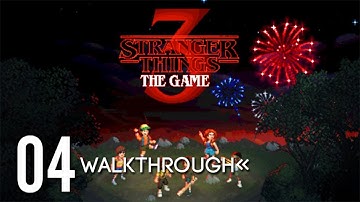 STRANGER THINGS 3: The Game Gameplay Walkthrough Part 4 + Ending【No Commentary】