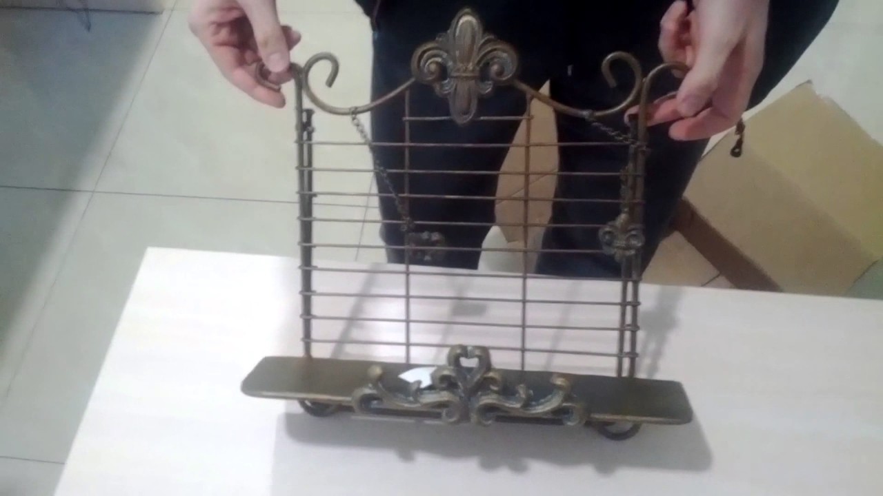 Распаковка посылки из Америки: Подставка для книг Deco 79 Metal Book Holder