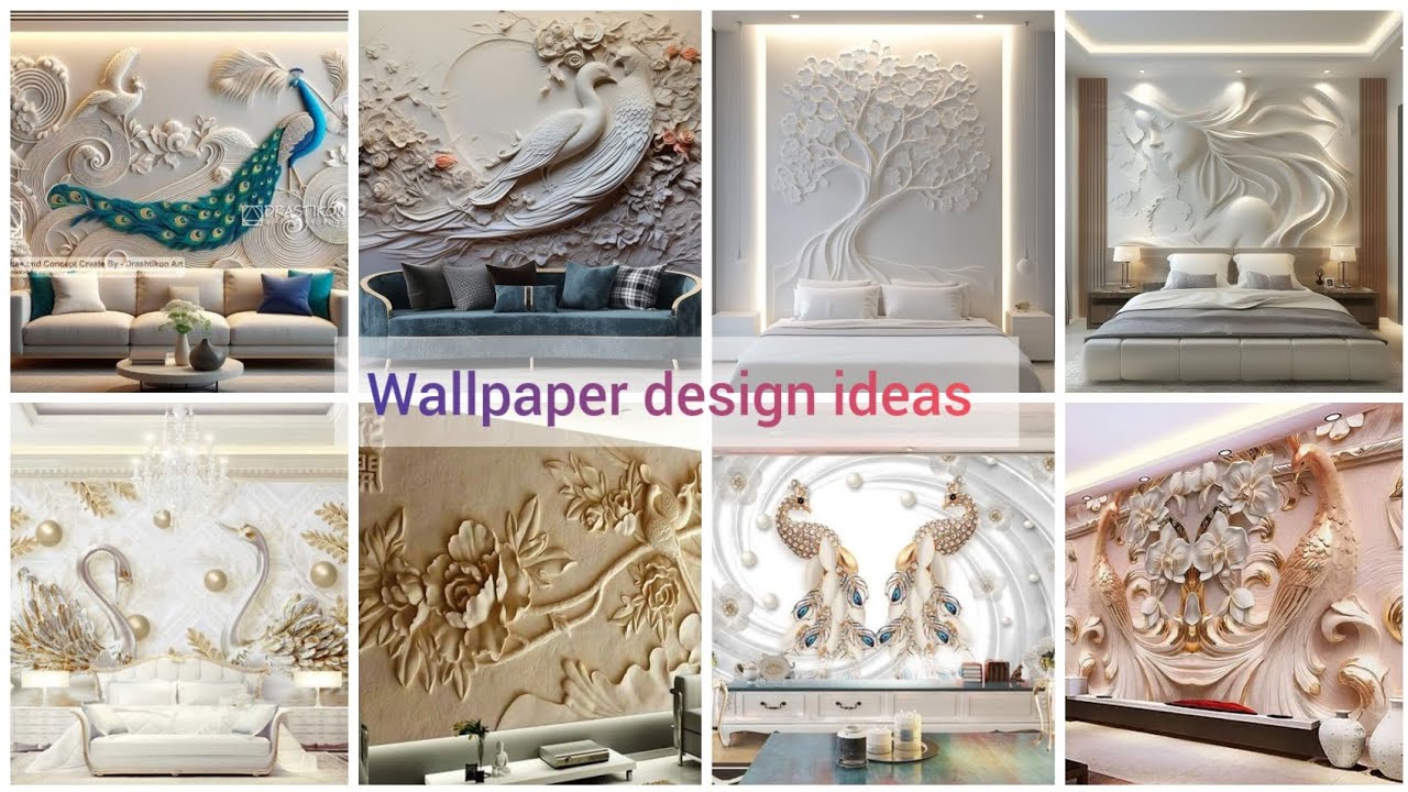 Modern Living Room Wall Decorating Ideas 2023 | Home Interior Wall ...