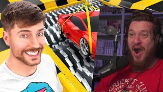 Lamborghini vs. Измельчитель | РЕАКЦИЯ НА MrBeast