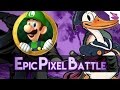 Luigi vs donald duck  epic pixel battle  epb saison 3 