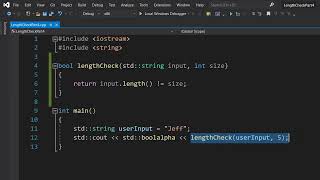 How to Validate the Length of a String in C++ (Part 4)
