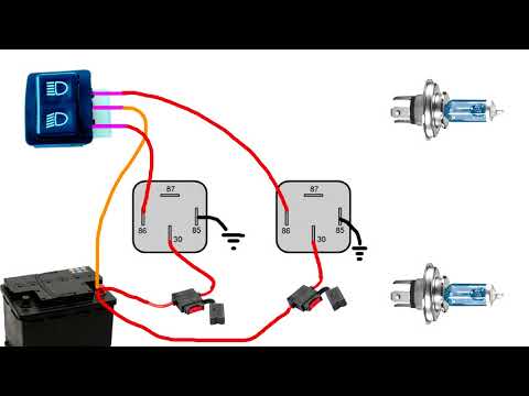 Video: ¿Cómo funciona un panel de relés de iluminación?