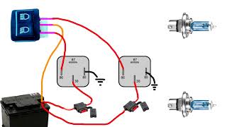 Como instalar luz alta y baja en 1 minuto | Tutorial  Guia  Mapa