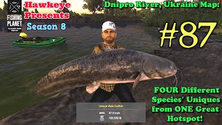 Fishing Planet #87 - Dnipro River, Ukraine - Four Different Species' Uniques from ONE Great Hotspot!