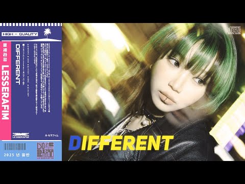 LE SSERAFIM (ル セラフィム) - Different (City Pop Remix