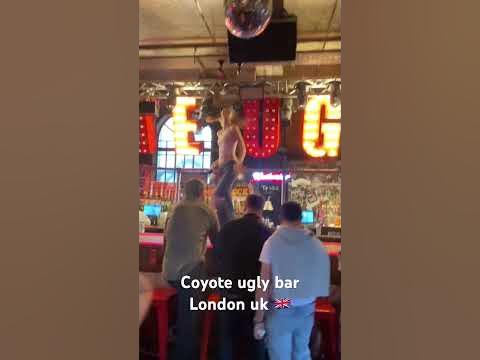 Coyote ugly bar London - YouTube