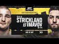 Recap of #UFCVegas67 : Sean Strickland vs Nassourdine Imavov