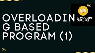 Celebrity FUNCTION OVERLOADING PROGRAM IN JAVA || PART 1 || ICSE BOARDS Profile