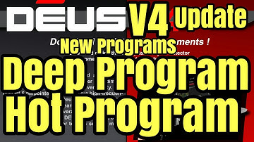XP Deus V4 Hot Program and Deep Program