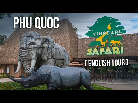 Phu Quoc Vinpearl Safari & Zoo Review [ In English ] - Travel Vlog Vietnam