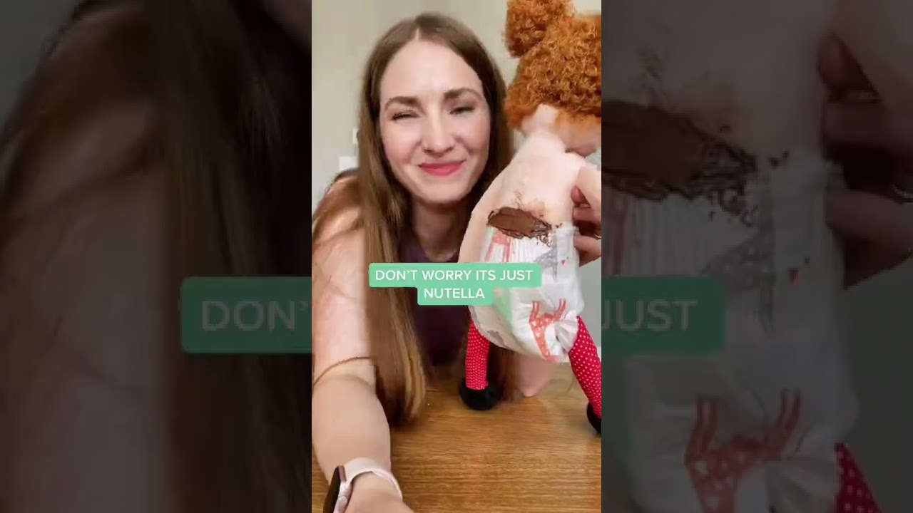 ⁣Best mom and dad hack! How to prevent baby poop blowouts! #mom #momhack #lifehack #hack