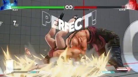 SFV Alex death combo (with meaty set up reset)