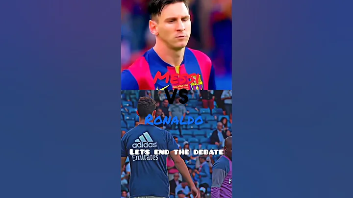 lets end debate Messi vs ronaldo