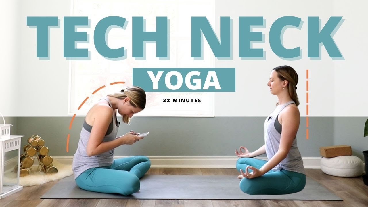 Tech Neck Yoga | 20-minutes yoga to alleviate pain in the neck and shoulders