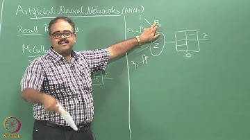 Week 5 Lecture 1 | Artificial Neural Networks I - Early Models