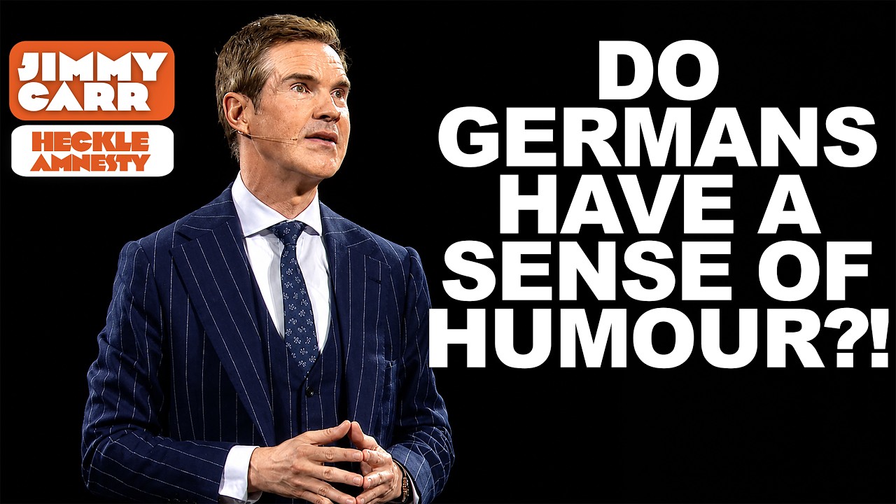 Jimmy Carr Settles the "Do Germans Have a Sense of Humour Debate" | Jimmy Carr Crowd Work 