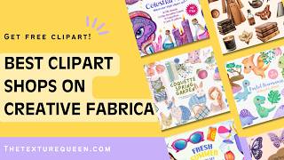 The 6 Best Clipart Shops on Creative Fabrica - Get 10 free clipart sets