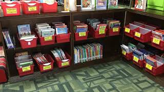Sections in the library