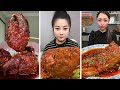 Asmr mukbang  eat fatty meat and enjoy delicious foods 32