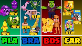 All Plants and Brainrots from Roblox's Plants vs Brainrots [Updated]