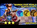 Wanwan titan mode  unlimited 666 meta 6 astro 6 archer 6 cadia  mlbb magic chess