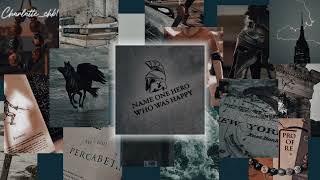 “Look I didn’t want to be a Halfblood” || Percy Jackson and the Olympians Playlist