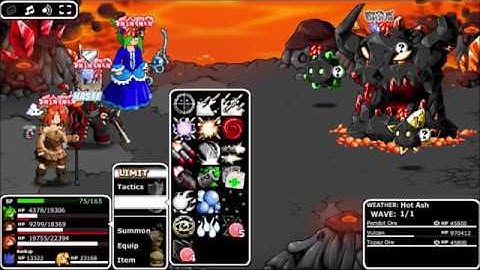 Vulcan vs. Fireman Berserker Three Turn Capture - Epic Battle Fantasy 5 (V1)