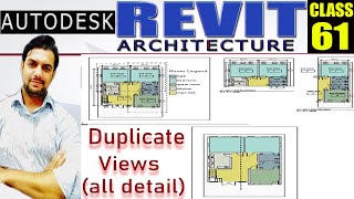 REVIT ARCHITECTURE |61 Duplicate Views(all types) in Revit Architecture