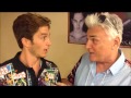 Jimmy Star and Ron Russell interviewing Actor Bobby Campo