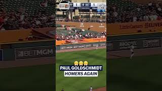 ¡Paul Goldschmidt lanza su segundo jonrón del partido!Este viajó 427 PIES 💪
